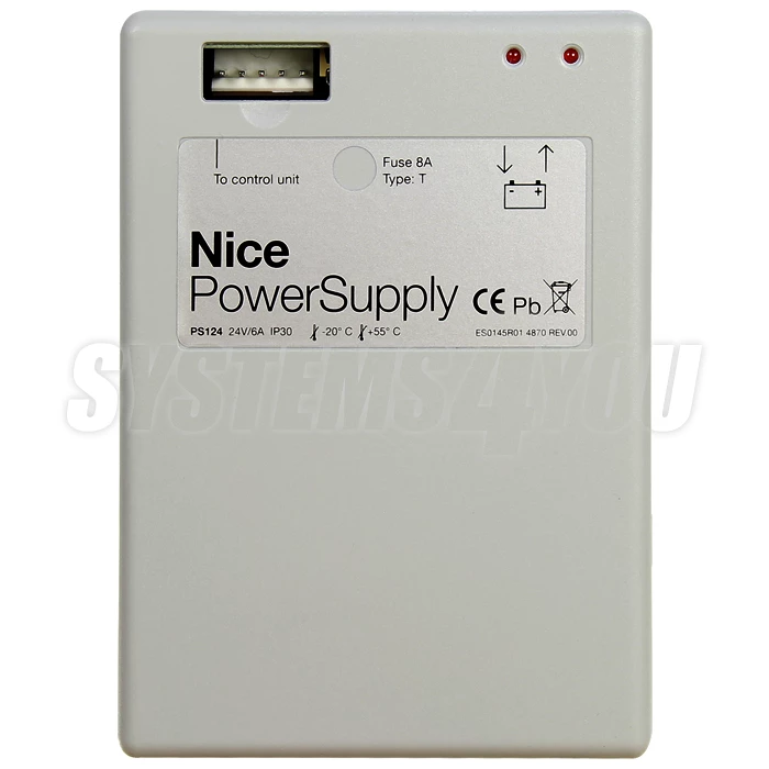 Bufferbatterijen Nice PS124