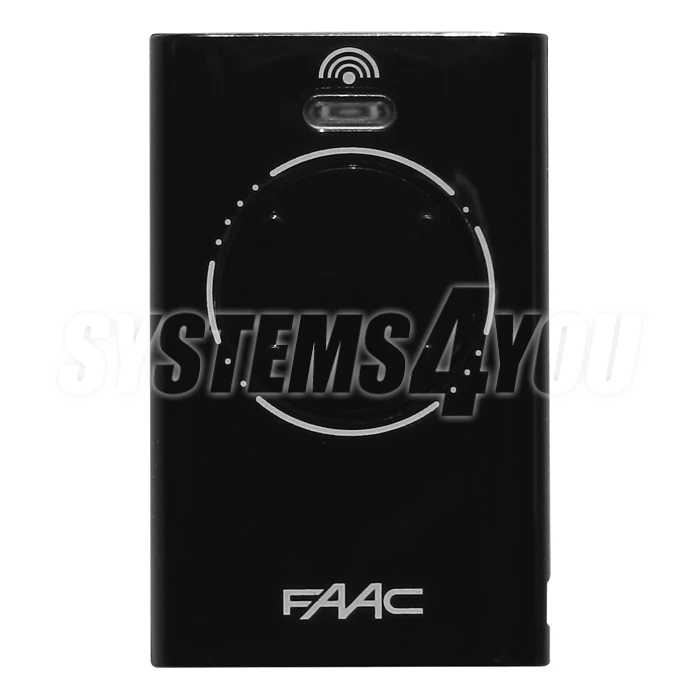 Handzender FAAC XT4 868 SLH LR - Zwart